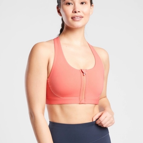 Athleta Other - Athleta Ultimate Zip Front Bra A-C cup